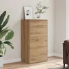 Image de Buffet avec 6 tiroirs chêne artisanal bois d ingénierie
