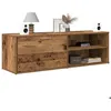 Image de vidaXL Meuble TV vieux bois 120x34x37 cm bois d'ingénierie 855972