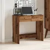 Image de Bureau style vieux bois 80x40x75 cm bois d ingénierie