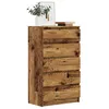 Image de Commode vieux bois 60x36x103 cm bois d ingénierie