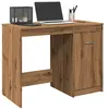 Image de Bureau chêne artisanal 100x50x76 cm bois d ingénierie