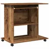 Image de Bureau d'ordinateur vidaXL Vieux bois 80x50x75 cm Bois d'ingénierie Réf. 856052