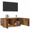 Image de vidaXL Meuble TV avec lumières LED vieux bois bois d'ingénierie 856353