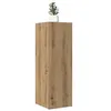 Image de vidaXL Meubles TV 2 pcs chêne artisanal 30,5x30x90cm bois d'ingénierie, support tv, armoire média, armoire hifi, unité tv, 856397