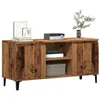 Image de vidaXL Meuble TV vieux bois 102x35x50 cm bois d'ingénierie, support TV, meuble télé, meuble multimédia, banc TV, meuble 856430