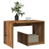 Image de vidaXL Table d'appoint vieux bois 59x36x38 cm bois d'ingénierie, table d'extrémité, table d'appoint de canapé, table de 856540