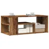Image de Table d appoint vieux bois 100x50x40 cm bois d ingénierie