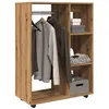 Image de vidaXL Garde-robe chêne artisanal 80x40x110 cm bois d'ingénierie, armoire de rangement, organisateur de garde-robe, 856669