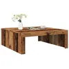 Image de vidaXL Table basse vieux bois 100x100x35 cm bois d'ingénierie, table latérale, table de salon, table d'accent, bout de 856684