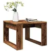 Image de vidaXL Table d'appoint vieux bois 50x50x35 cm bois d'ingénierie, table d'appoint, table d'appoint de canapé, table de lampe, 856688