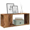 Image de vidaXL Meuble TV vieux bois 80x24x32cm bois d'ingénierie, banc TV, meuble hifi, centre de divertissement, buffet TV, meuble 856732