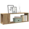 Image de vidaXL Meuble TV chêne artisanal 100x24x32 cm bois d'ingénierie, unité TV, armoire à livres, armoire à plasma, unités TV, 856739