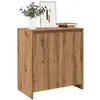 Image de Buffet chêne artisanal 70x41x75 cm bois d ingénierie