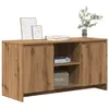 Image de vidaXL Meuble TV chêne artisanal 102x37,5x52,5 cm bois d'ingénierie, banc TV, meuble télé, meuble multimédia, buffet TV, 856783