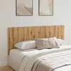 Image de Tête de lit chêne artisanal 200x1,5x80 cm bois d ingénierie
