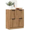 Image de vidaXL Buffet chêne artisanal 60x30x70 cm bois d'ingénierie, meuble de rangement, meuble de rangement de cuisine, meuble de 856841