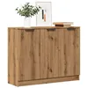 Image de vidaXL Buffet chêne artisanal 90,5x30x70 cm bois d'ingénierie, armoire, armoire latérale, armoire de rangement, armoire, 856843