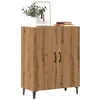 Image de vidaXL Buffet chêne artisanal 70x34x90 cm bois d'ingénierie, armoire, armoire latérale, armoire de rangement, armoire, 856889