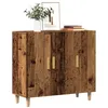 Image de Buffet vieux bois 90x34x80 cm bois d ingénierie