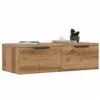 Image de vidaXL Armoire murale chêne artisanal 68x30x20 cm bois d'ingénierie, armoire suspendue, étagère murale, étagère flottante, 856984