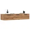 Image de Armoire murale chêne artisanal 102x30x20 cm bois d ingénierie