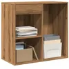Image de Armoire cosmétique chêne artisanal 80x40x75cm Bois d ingénierie