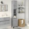 Image de vidaXL Armoire de salle de bain gris béton 30x30x190 cm 857104