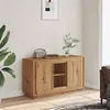 Image de vidaXL Buffet chêne artisanal 102x35x60 cm bois d'ingénierie 857138