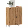 Image de vidaXL Buffet chêne artisanal 69,5x34x90 cm bois d'ingénierie 857178