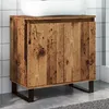 Image de Armoire de salle de bain vieux bois 58x33x60 cm bois ingénierie