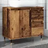 Image de vidaXL Armoire de salle de bain vieux bois 65x33x60 cm bois ingénierie, armoire, armoire de rangement de salle de bain, 857223