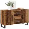 Image de Buffet vieux bois 100x36x60 cm bois d ingénierie