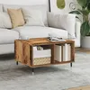 Image de vidaXL Table basse vieux bois 60x50x36,5 cm bois d'ingénierie 857336