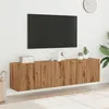 Image de Meubles TV muraux 2 pcs chêne artisanal 80x30x41 cm