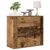 Image de vidaXL Buffet vieux bois 80x33x70 cm bois d'ingénierie 857085