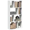 Image de vidaXL Bibliothèque blanc 60x20x120 cm bois d'ingénierie858147