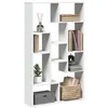 Image de Bibliothèque blanc 72x20x120 cm bois d ingénierie