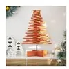 Image de Arbre de Noël en bois pour décoration 80 cm bois de pin massif