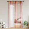 Image de vidaXL Rideau en fils 2 pcs 140 x 250 cm multicolore, rideau à franges, rideau à passe-tringle, rideau à franges à fils, 4102038