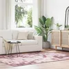 Image de vidaXL Tapis Shaggy à poils longs rose poudré 160x230 cm polyester, tapis, tapis de chambre, tapis moderne, tapis de salon, 4102841