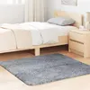 Image de vidaXL Tapis shaggy à poils longs gris clair 120x120 cm polyester, tapis, tapis de chambre, tapis moderne, tapis de salon, 4102866