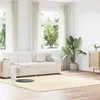 Image de vidaXL Tapis shaggy à poils longs crème 240x240 cm polyester, tapis, tapis de chambre, tapis moderne, tapis de salon, tapis 4102887