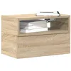 Image de Tables de chevet murales 2 pcs chêne sonoma 45x26x28,5 cm