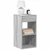 Image de Tables de chevet avec tiroir 2 pcs sonoma gris 35x34x66,5 cm