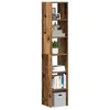 Image de Bibliothèques 2 pcs empilable vieux bois bois d ingénierie