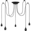 Image de vidaXL, Suspension, Julia With 5 lamp holders (E27)