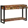 Image de Table console Multicolore 120x33x75 cm en bois massif de récupération