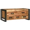 Image de Table Basse 90x50x38 cm Bois Massif d Acacia