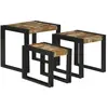 Image de vidaXL, Table basse, Jorge Big (50 cm) +medium +small (50 x 40 x 45 cm)