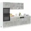 Image de 7-Cz. Ensemble de Meubles de Salle de Bain, Gris Béton